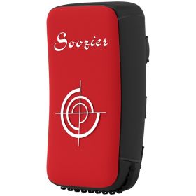 16.5 in Muay Thai Kick Shield Punching Pad, Kick Shield for Martial Arts, Karate, Kickboxing, MMA x 1 Unit, Red