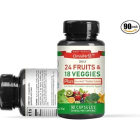 OmniNrf2 Postbiotic Fruit & Veggie Capsules