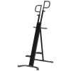 Soozier Folding Vertical Climber Exercise Machine with Adjustable Height Stair Stepper Full Body Workout