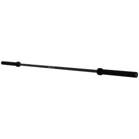 Soozier 7.2ft Weight Bar, Olympic Bar with Rotating Sleeves, Non-Slip Knurling Grip, 1500lbs Weight Capacity, Black