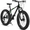 S26102 26 Inch Mountain Bike, Shimano 21 Speeds with Mechanical Disc Brakes, High-Carbon Steel Frame
