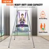 VEVOR Aerial Yoga Frame & Yoga Hammock, 9.67 ft Height Professional Yoga Swing Stand Comes with 13.1 Yards Aerial Hammock