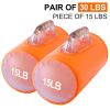Water Filled Training Weights Set, Travel Weights, Adjustable Weights Dumbbells to 30 Lbs/Pair, for Strength Training