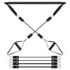 Pilates Bar Kit with 180LBS Resistance Bands Multifunctional Pilates Yoga Toning Bar Full Body Exercise
