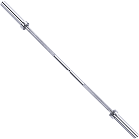 Only Supports Self Pickup-Olympic Barbells For Weightlifting And Powerlifting, Various Sizes (Option: 5Foot Silver)